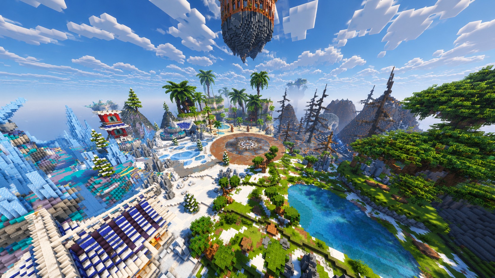 Grave FFA Minecraft server scene